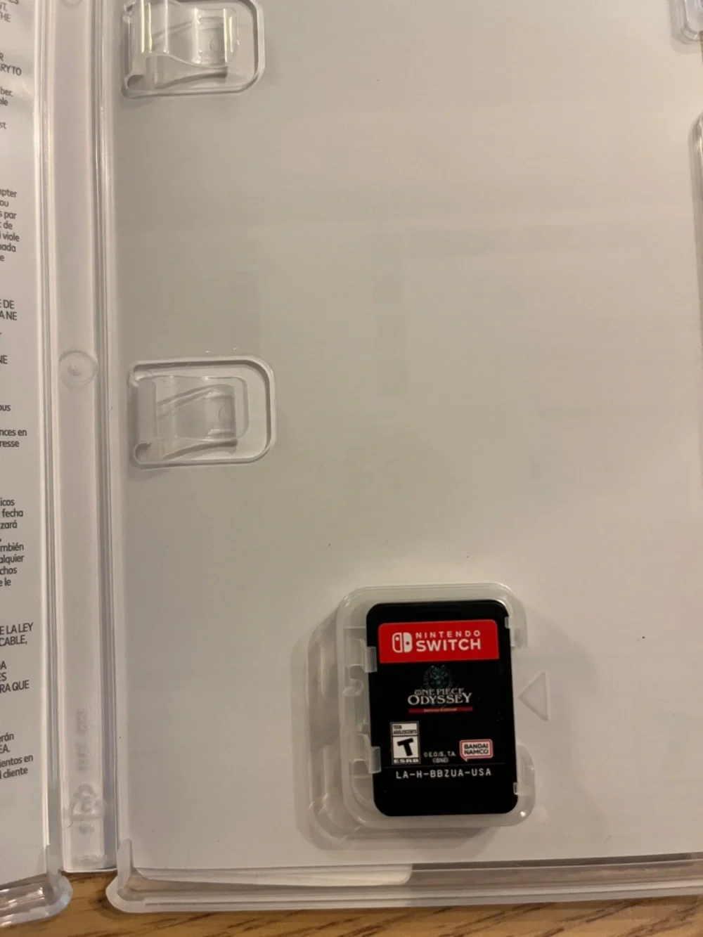 Nintendo One Piece Odyssey Deluxe Edition - Blue Cover Art
